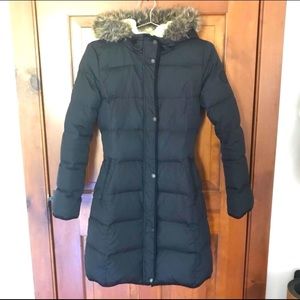 Ralph Lauren XS Black Long Puffer
